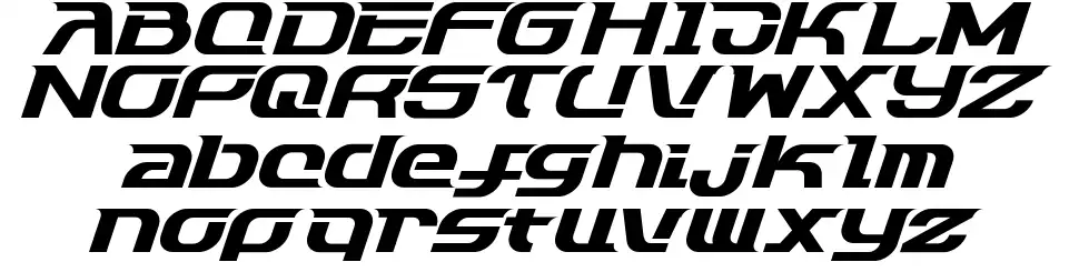 Dash 9812font specimens