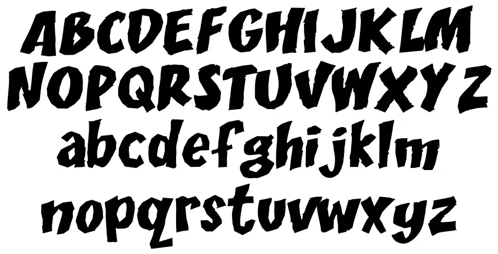 DCC Scisorfont specimens