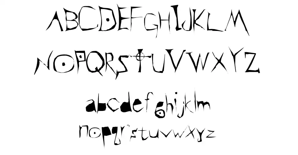 Death Notefont specimens