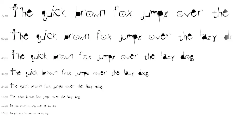 Death Notefont waterfall