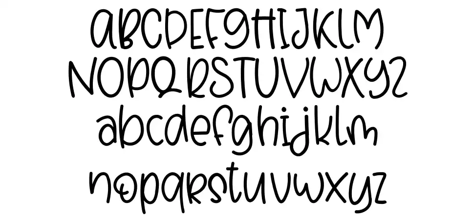 December Lovefont specimens