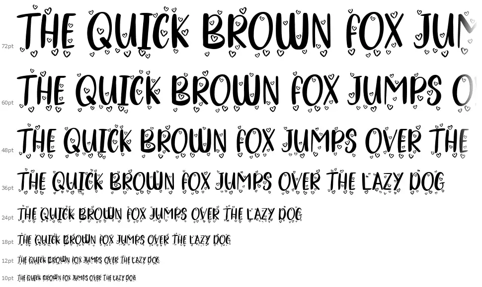 Delight Crush Displayfont waterfall