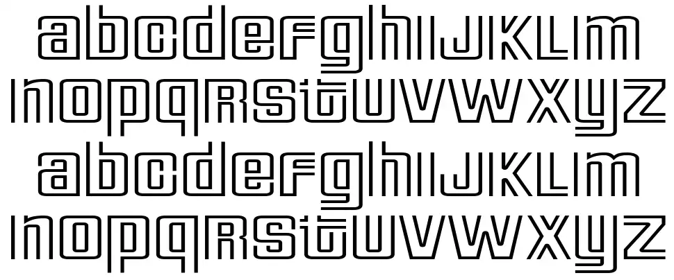 DeluxeDucks-Regularfont specimens