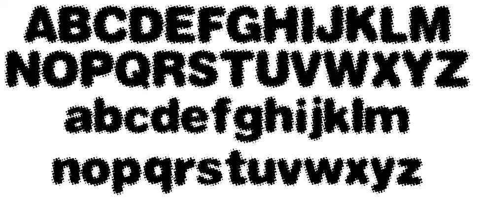 Dephunked BRKfont specimens