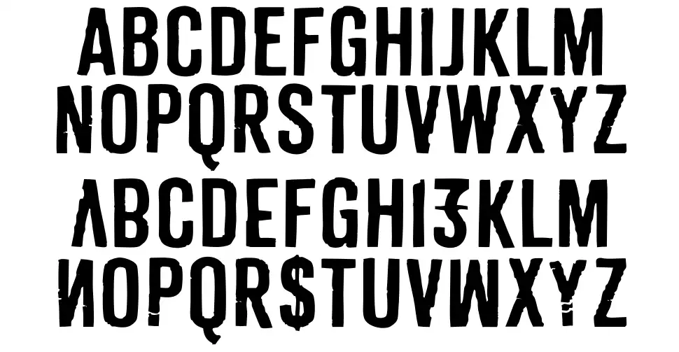 Derivatfont specimens