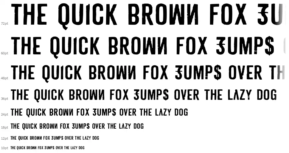Derivatfont waterfall