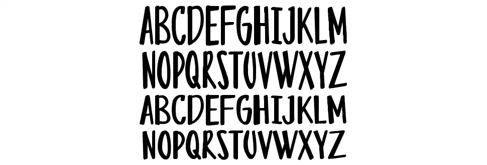 Desketchfont specimens
