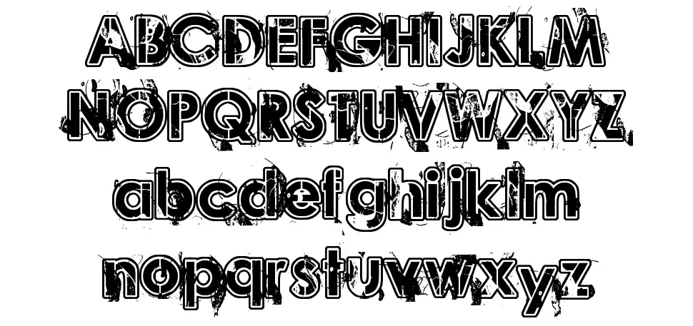 Desperado!font specimens