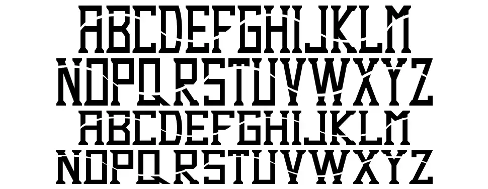 Dezertfont specimens
