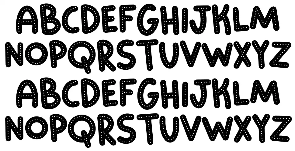 Ding Dongfont specimens
