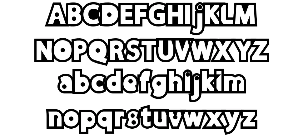 DiscoRushfont specimens