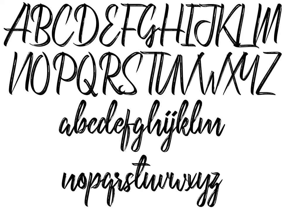 Disgracefullfont specimens