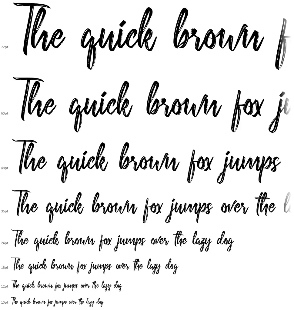 Disgracefullfont waterfall
