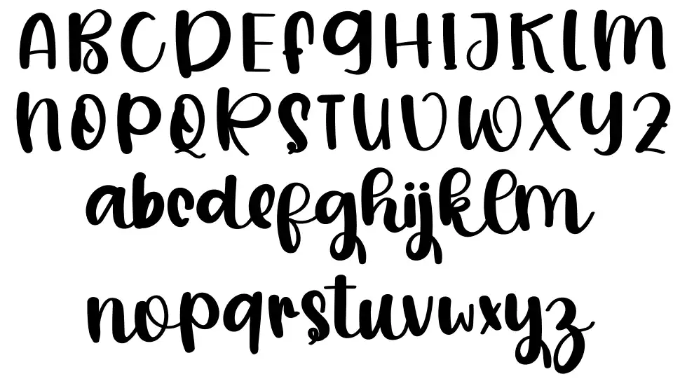 Disneylandfont specimens