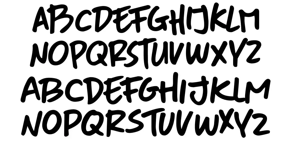 DK More Or Lessfont specimens