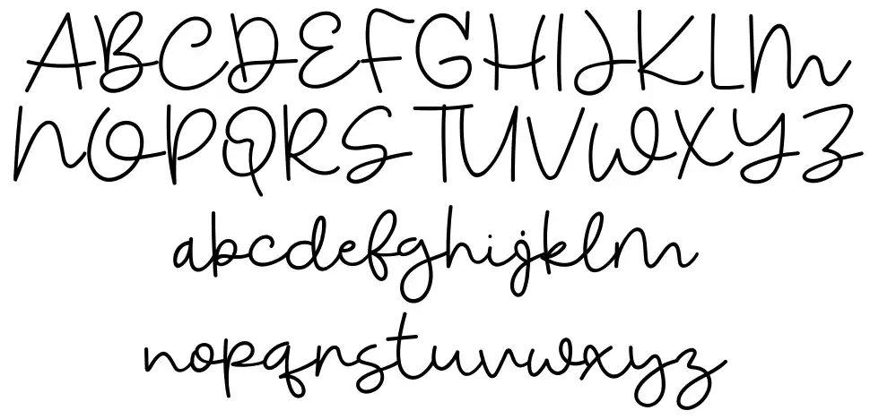 Donuts & Cookiesfont specimens