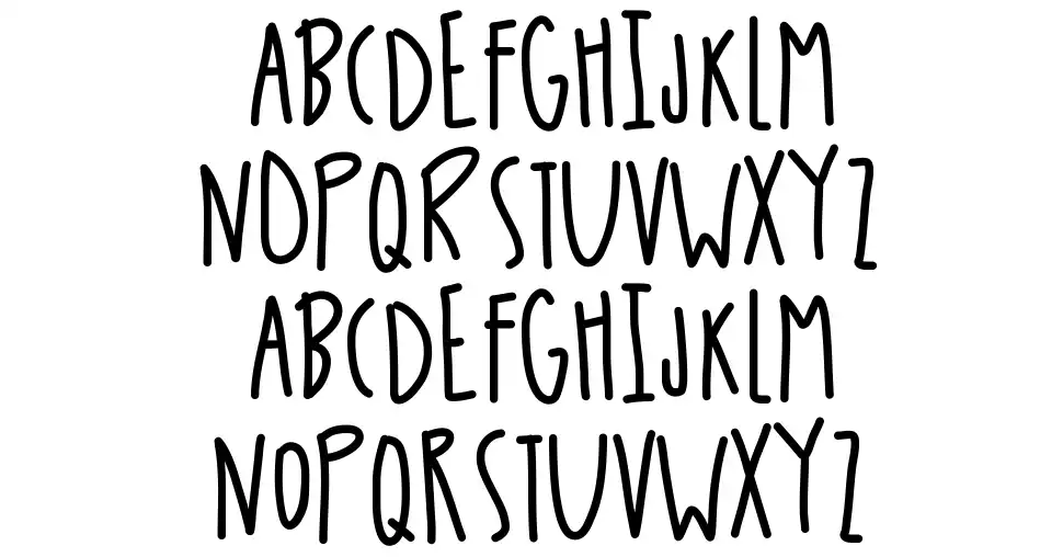 Doodles Of Funfont specimens