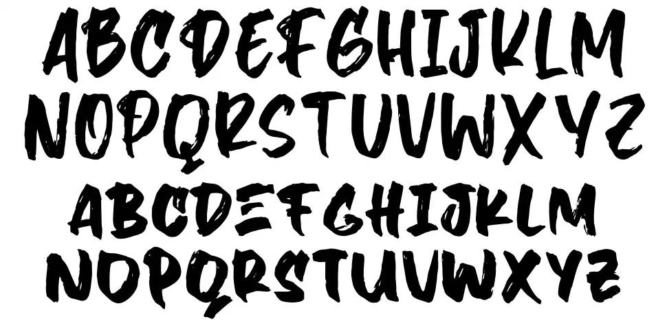 Dragon Knightfont specimens