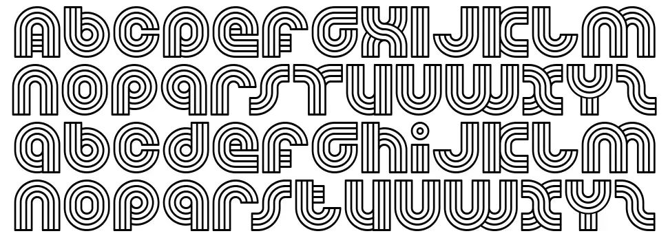 Dreamlandfont specimens