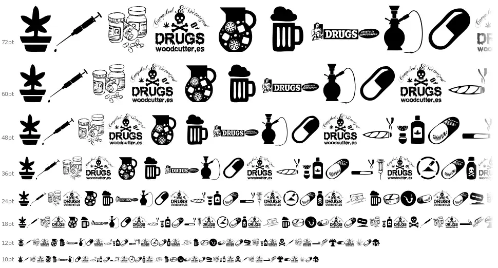 Drugsfont waterfall