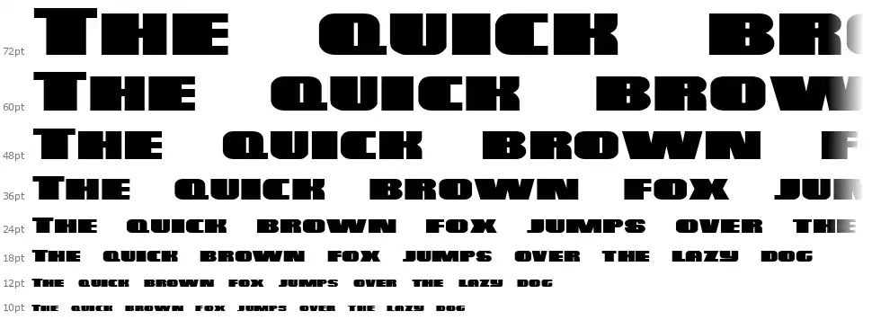 DS Posterfont waterfall