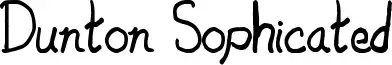 Dunton Sophicated