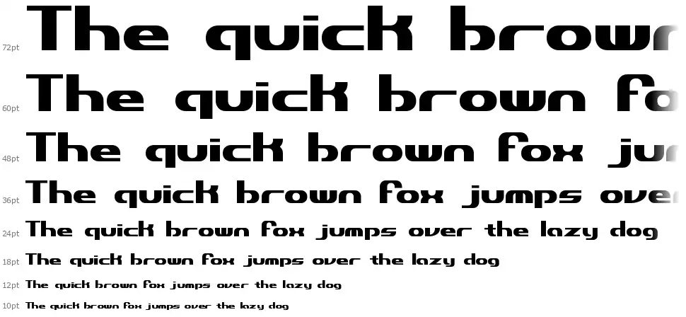 Dynamicfont waterfall
