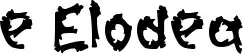 e Elodea