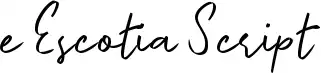 e Escotia Script