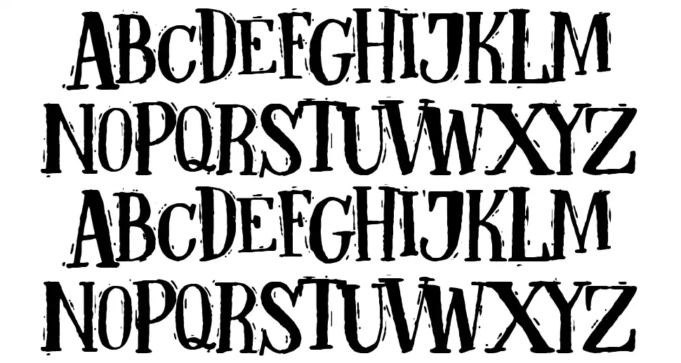 Easy listeningfont specimens