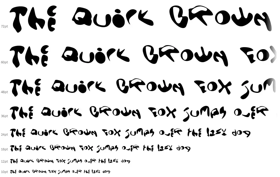 Ecto Blasterfont waterfall