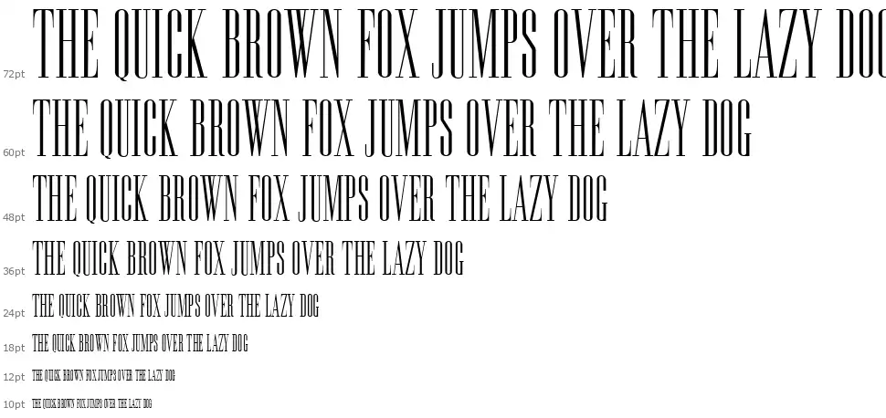 Editionfont waterfall