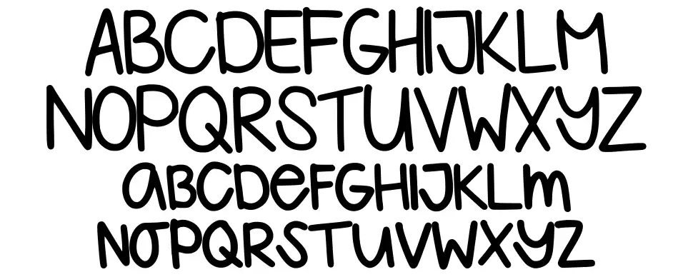 Eggy Puddingfont specimens
