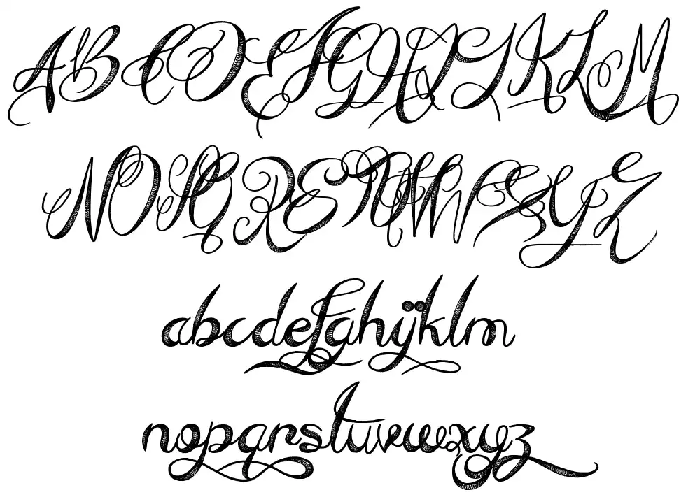 Everything Holidayfont specimens