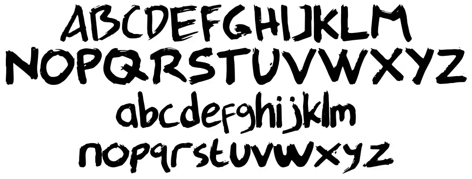Expro Typefont specimens