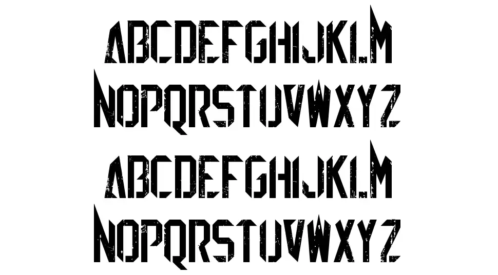 EZ Sharpzfont specimens