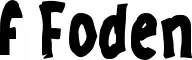 f Foden