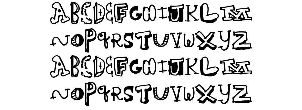Fair Housefont specimens