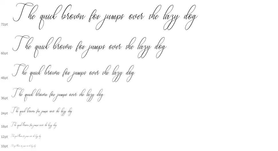 Fantasticfont waterfall
