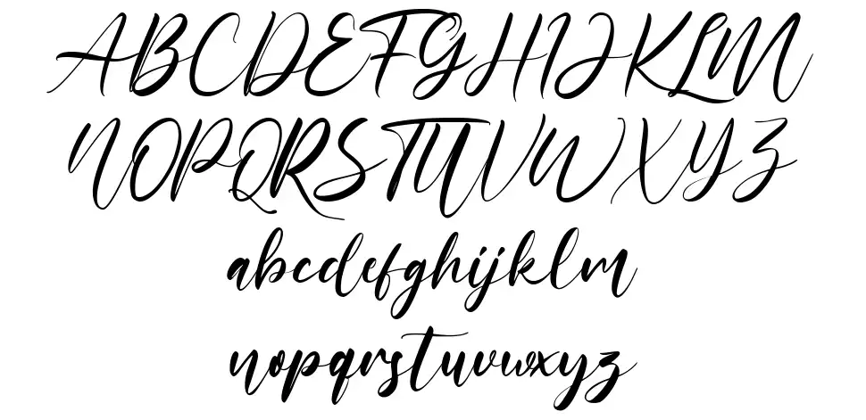 Fattemahfont specimens