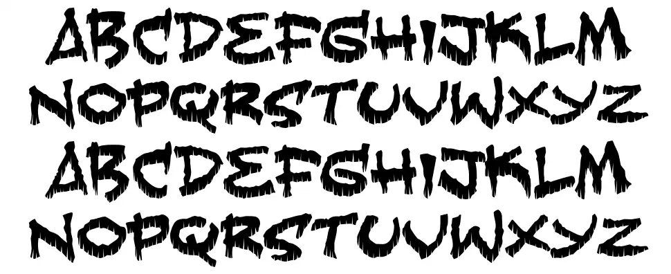 Fearlessfont specimens