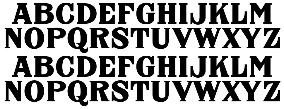 FHA Nicholson French NCVfont specimens