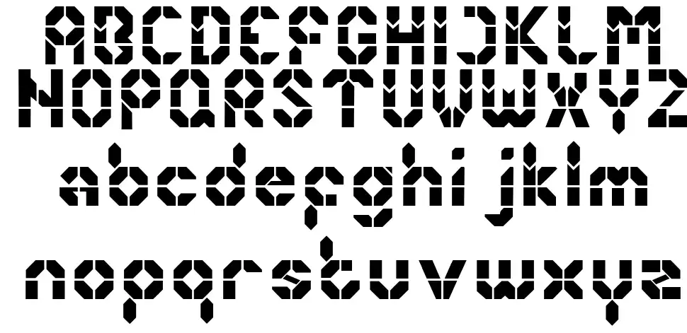 Fighter Brickfont specimens