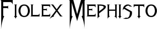 Fiolex Mephisto