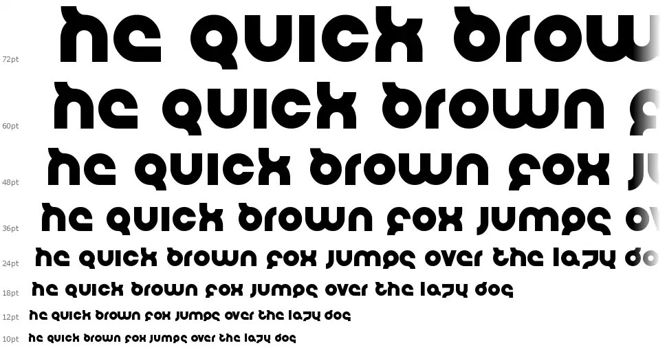 Flirt Bobo Boldfont waterfall