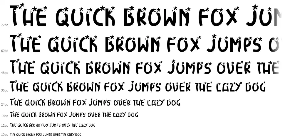 Flower Explosionfont waterfall