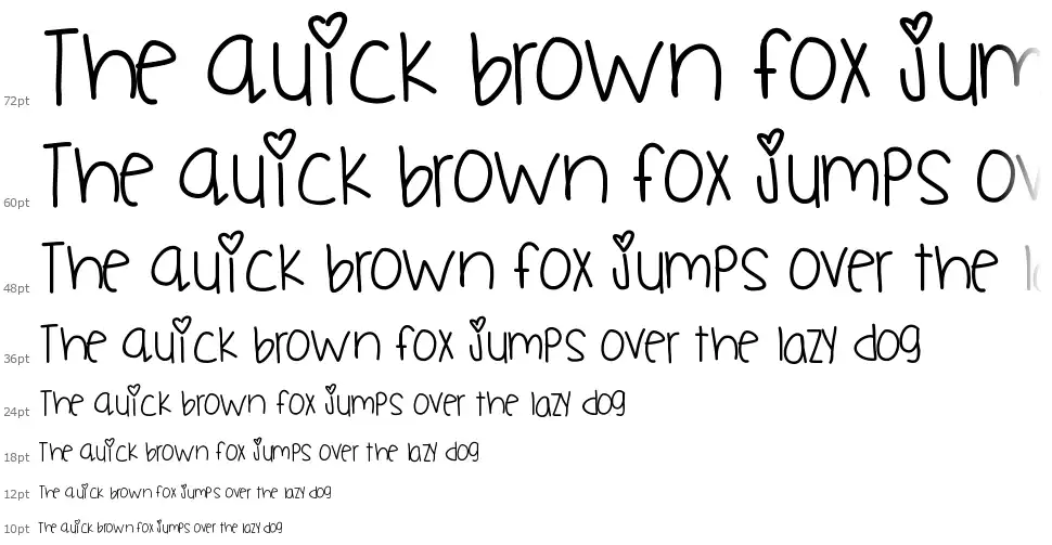 Fly Knitfont waterfall
