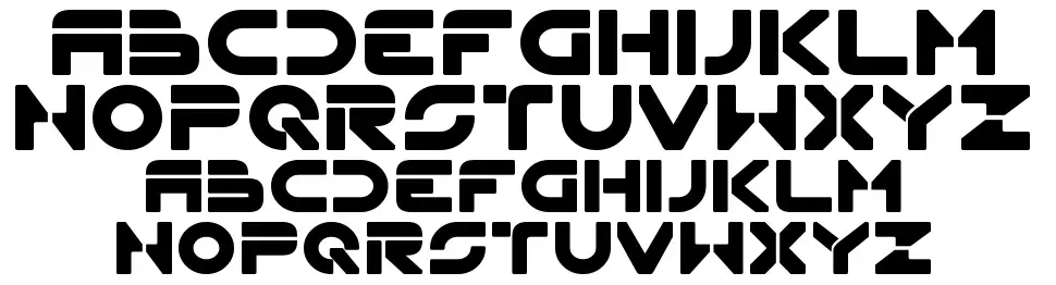 Flynnfont specimens