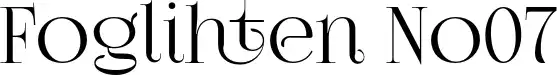 Foglihten No07
