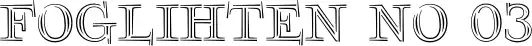 Foglihten No 03